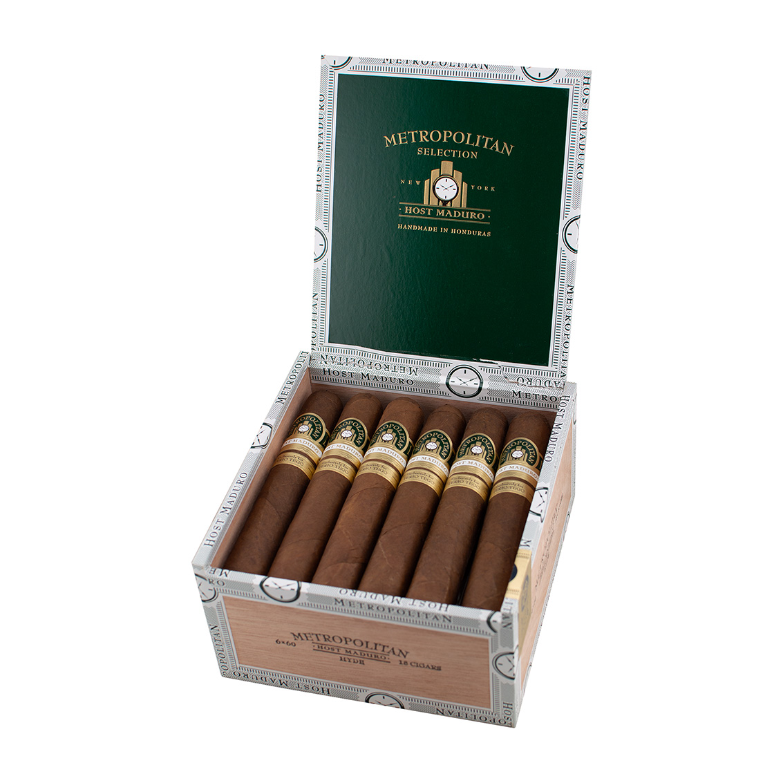 Ferio Tego Metropolitan Host Hyde Maduro Gordo Cigar - Box